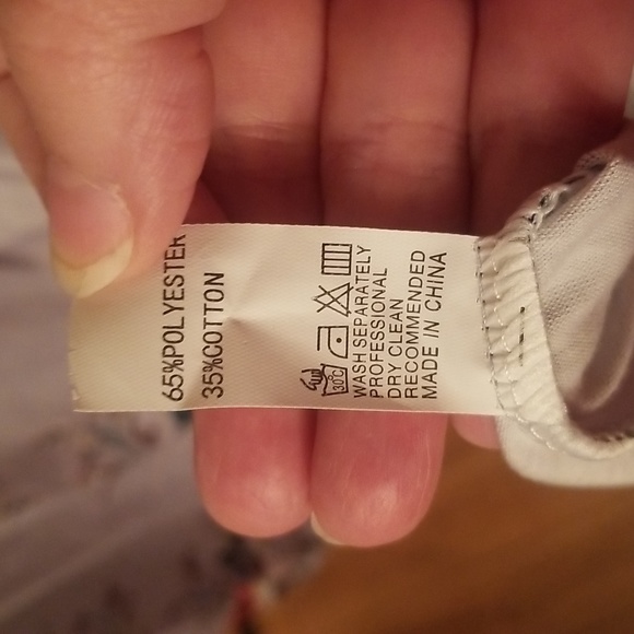 Mauve Floral Blouse 4XL - Picture 6 of 7